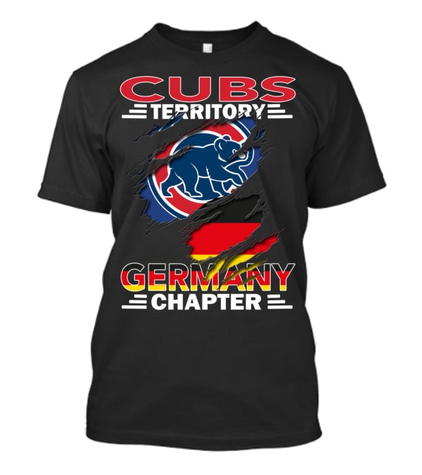 Cubs Territory Germany Chapter Flag And Bear Emblem T-Shirt