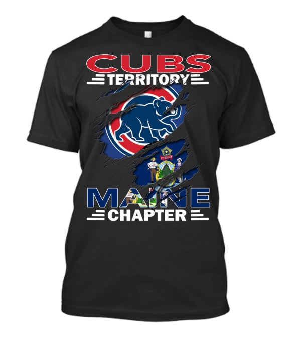 Cubs Territory Maine Chapter Durigo Bear Scratch T-Shirt