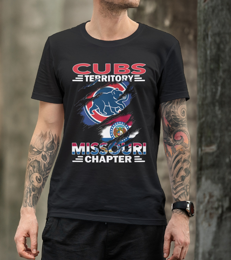 Cubs Territory Missouri Chapter Flag T-Shirt
