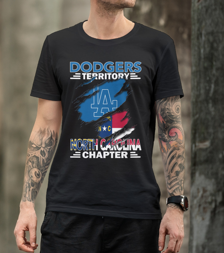 Dodgers Territory LA North Carolina Chapter T-Shirt