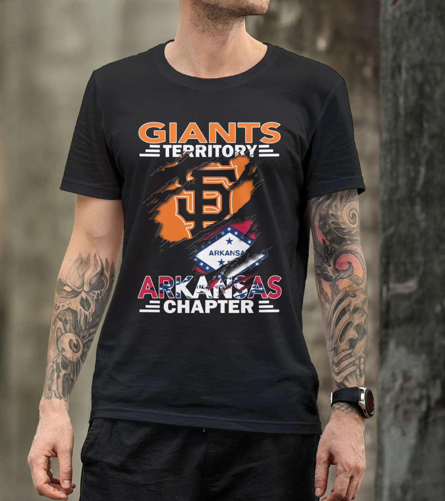 San Francisco Giants Territory Arkansas Chapter T-Shirt