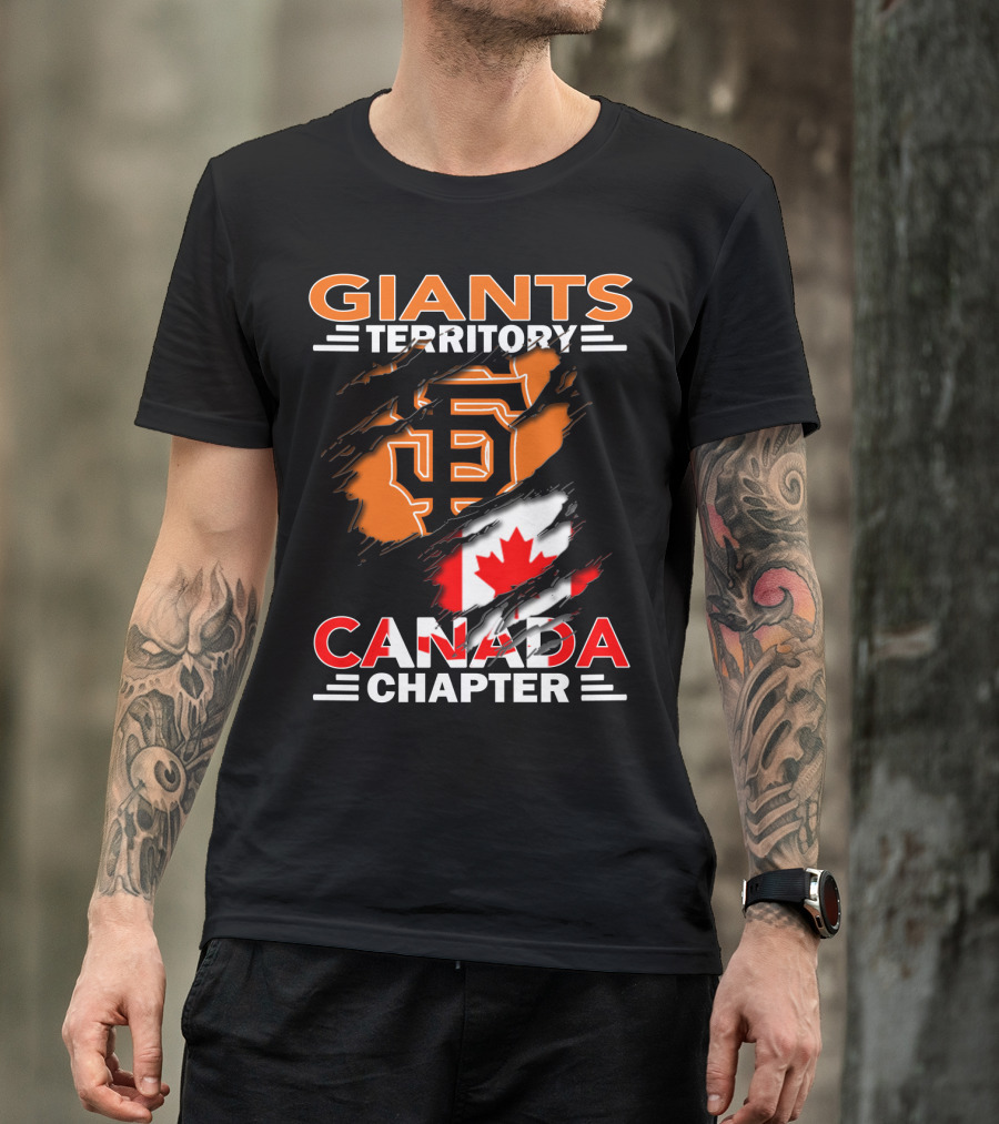 San Francisco Giants Territory Canada Chapter T-Shirt