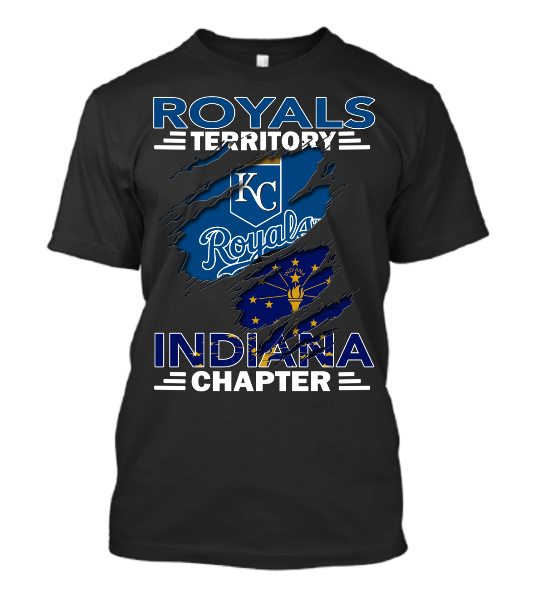 Royals Territory KC Indiana Chapter T-Shirt