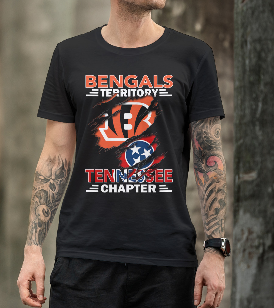 Bengals Territory Tennessee Chapter Football Fan Pride And Community T-Shirt