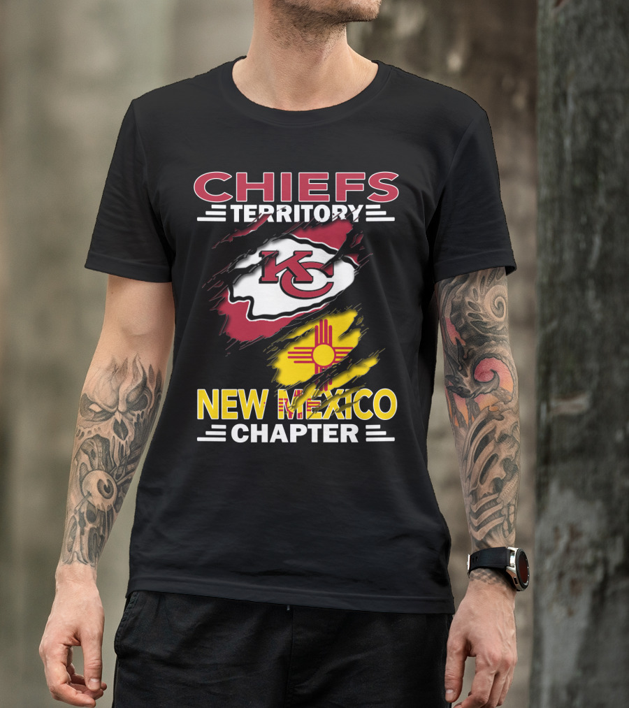 Chiefs Territory New Mexico Chapter Kansas City Chiefs Zia T-Shirt