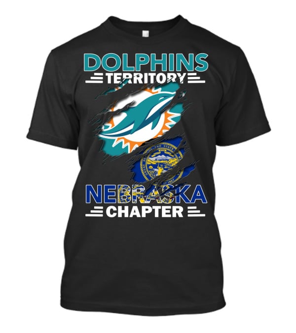 Dolphins Territory Miami Nebraska Chapter T-Shirt