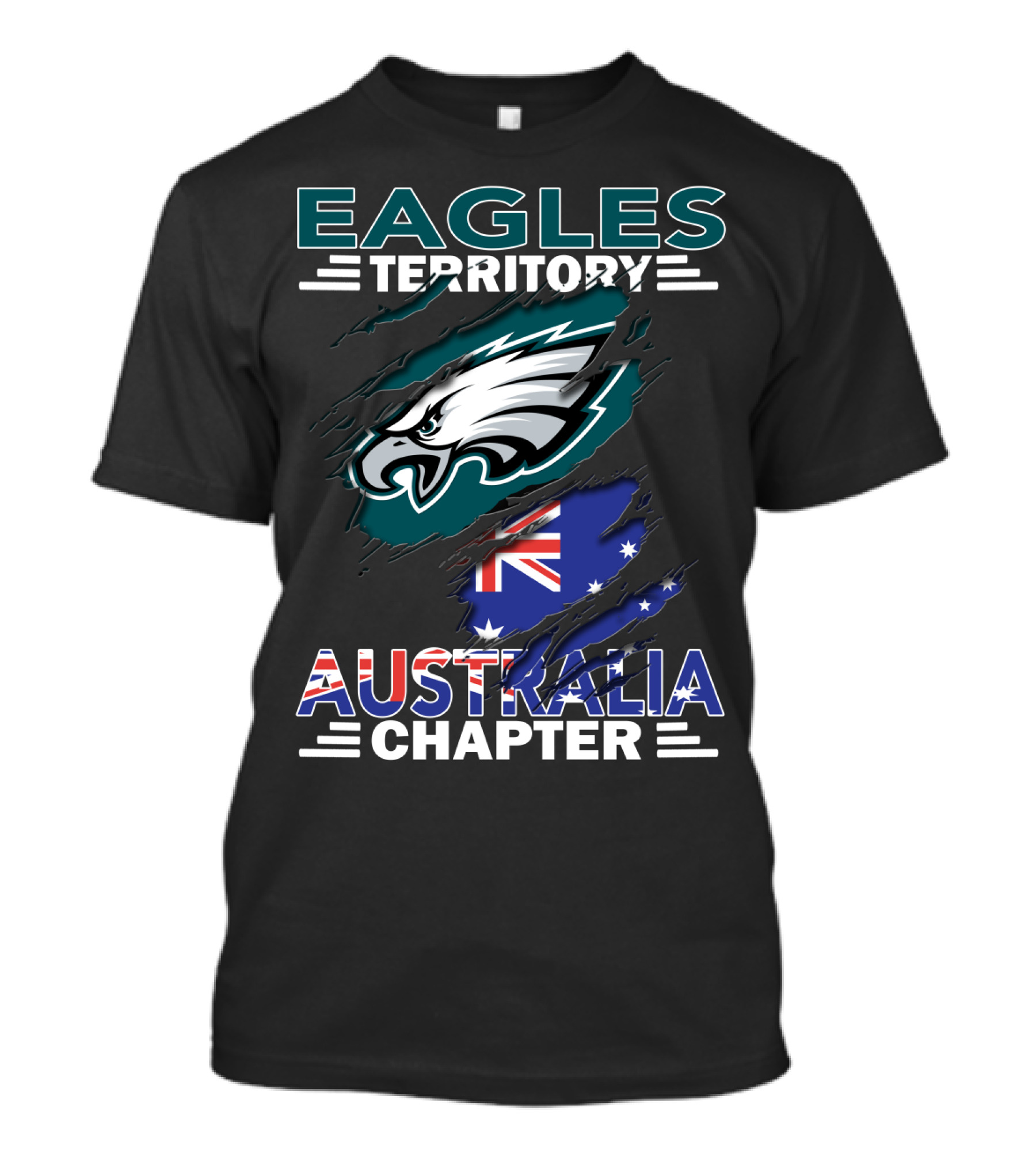 Eagles Territory Australia Chapter Flag T-Shirt