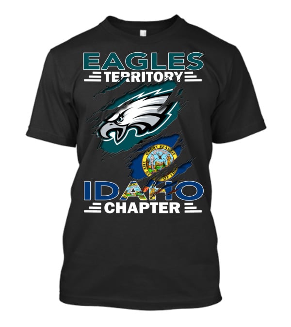 Eagles Territory Idaho Chapter Great Seal Of Idaho T-Shirt