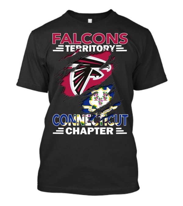 Falcons Territory Connecticut Chapter NFL Logo T-Shirt