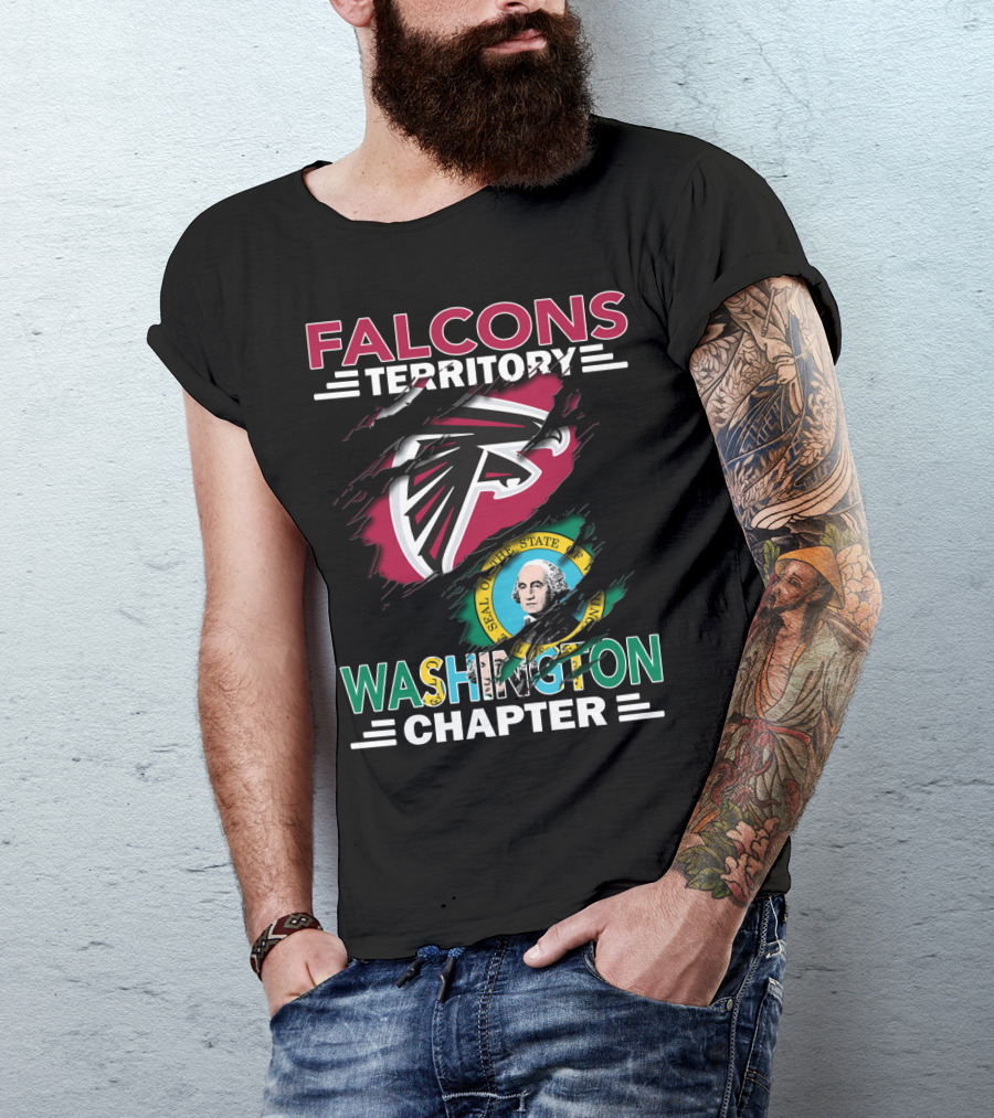 Falcons Territory Washington Chapter Seal T-Shirt