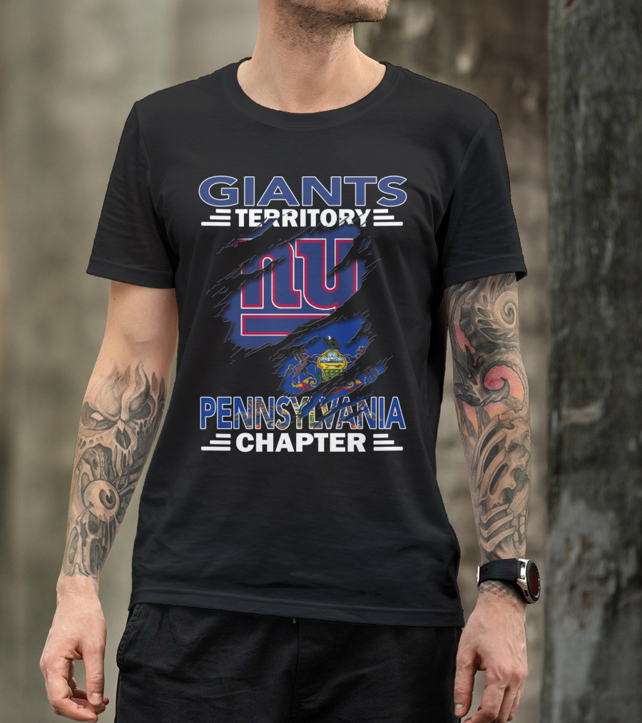 New York Giants Territory Pennsylvania Chapter T-Shirt