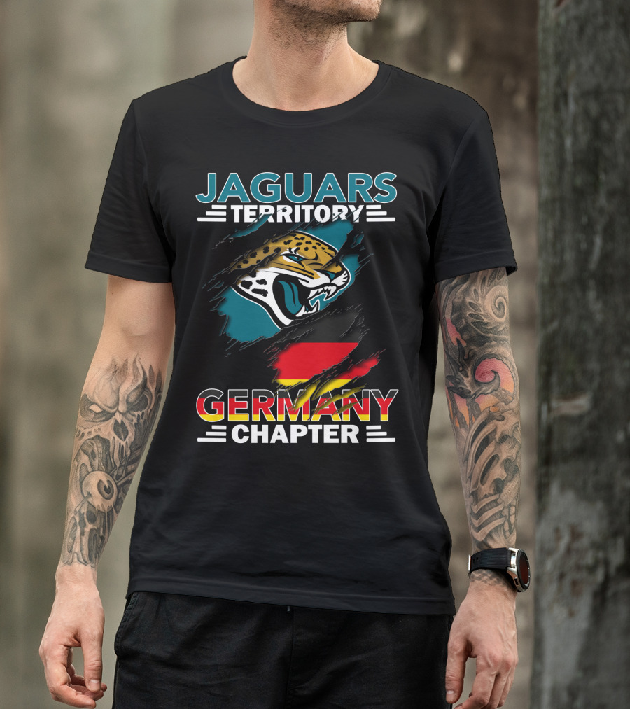 Jaguars Territory Germany Chapter Flag And Jaguar T-Shirt