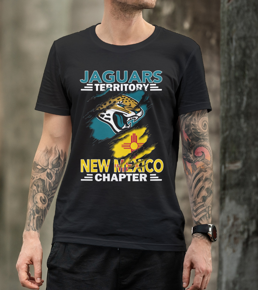 Jaguars Territory New Mexico Chapter State Pride And Team Spirit T-Shirt