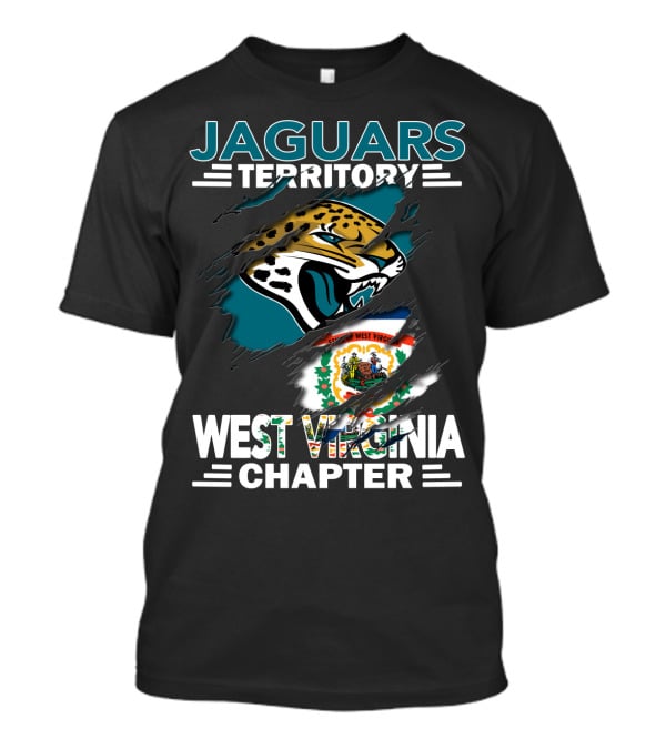 Jaguars Territory West Virginia Chapter Flag Edition T-Shirt