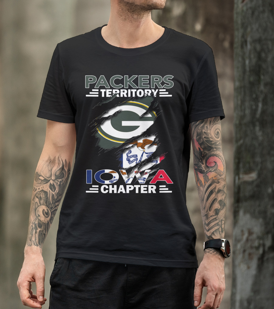 Packers Territory G Logo Iowa Chapter T-Shirt