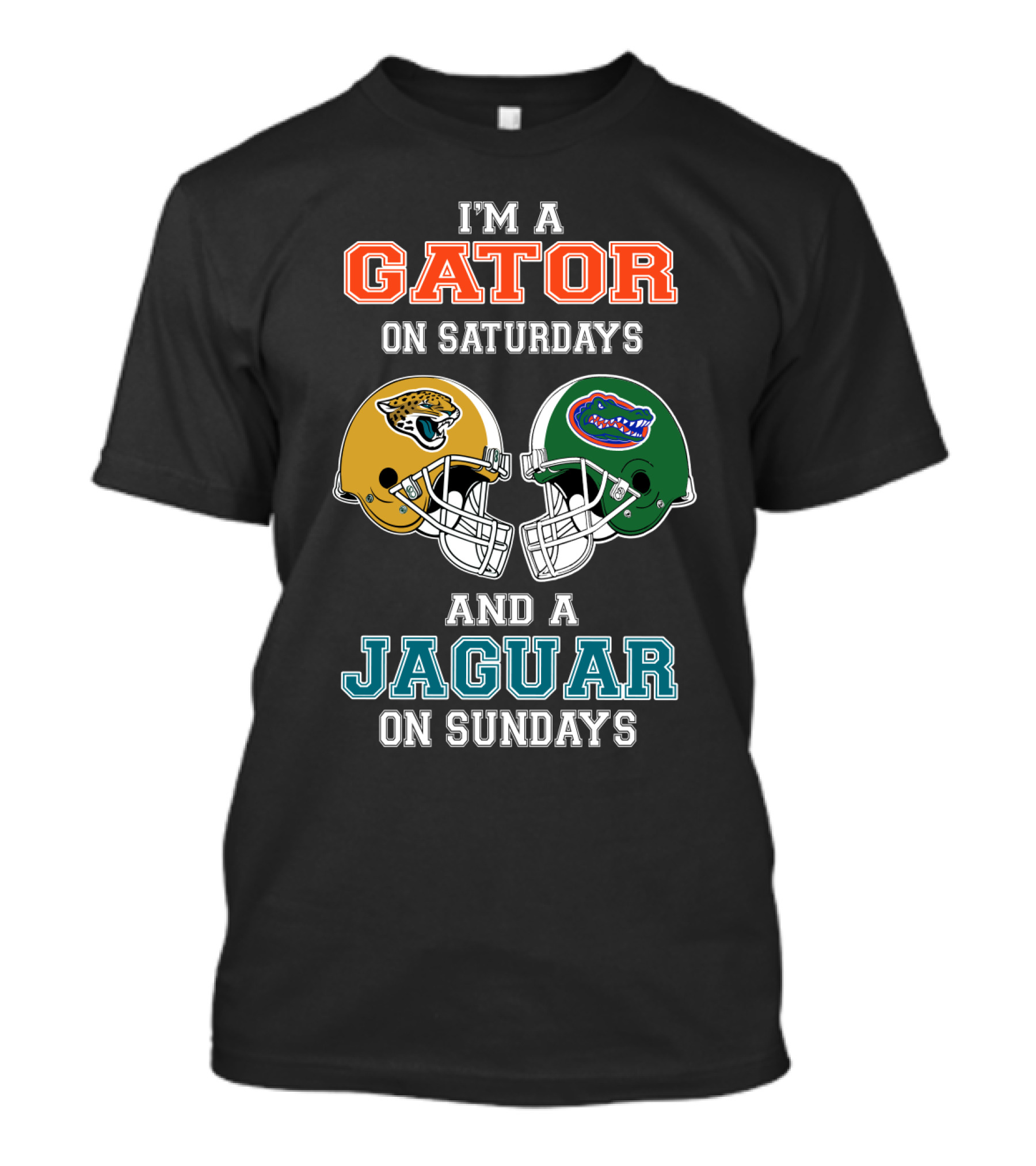 I'm A Gator On Saturdays And A Jaguar On Sundays T-Shirt