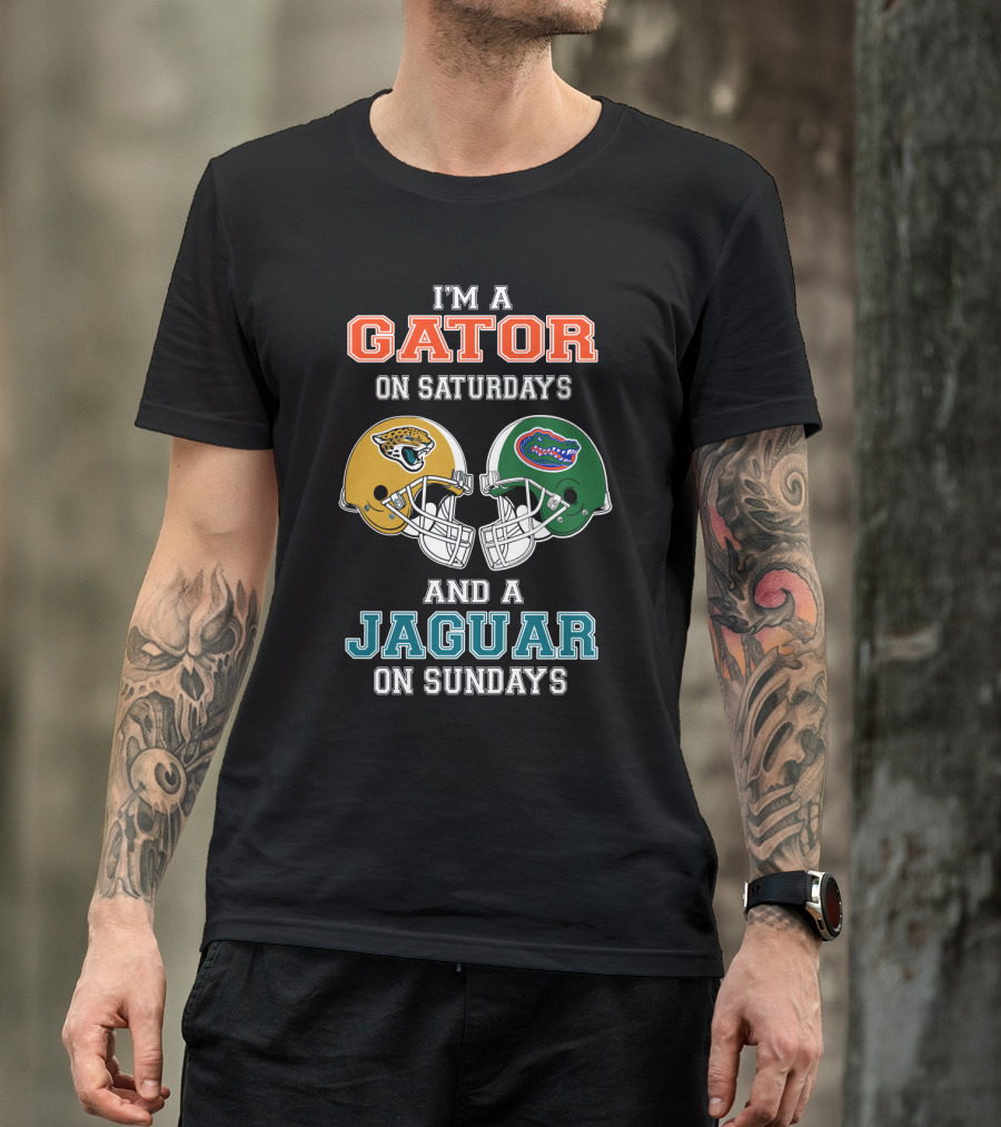 I'm A Gator On Saturdays And A Jaguar On Sundays T-Shirt