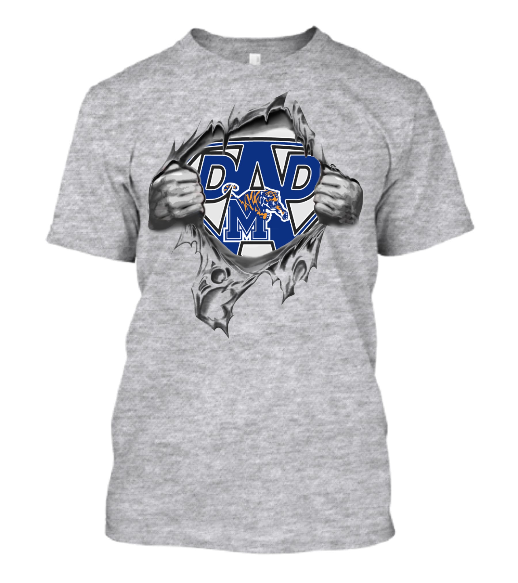 Memphis Tigers Super Dad T-Shirt