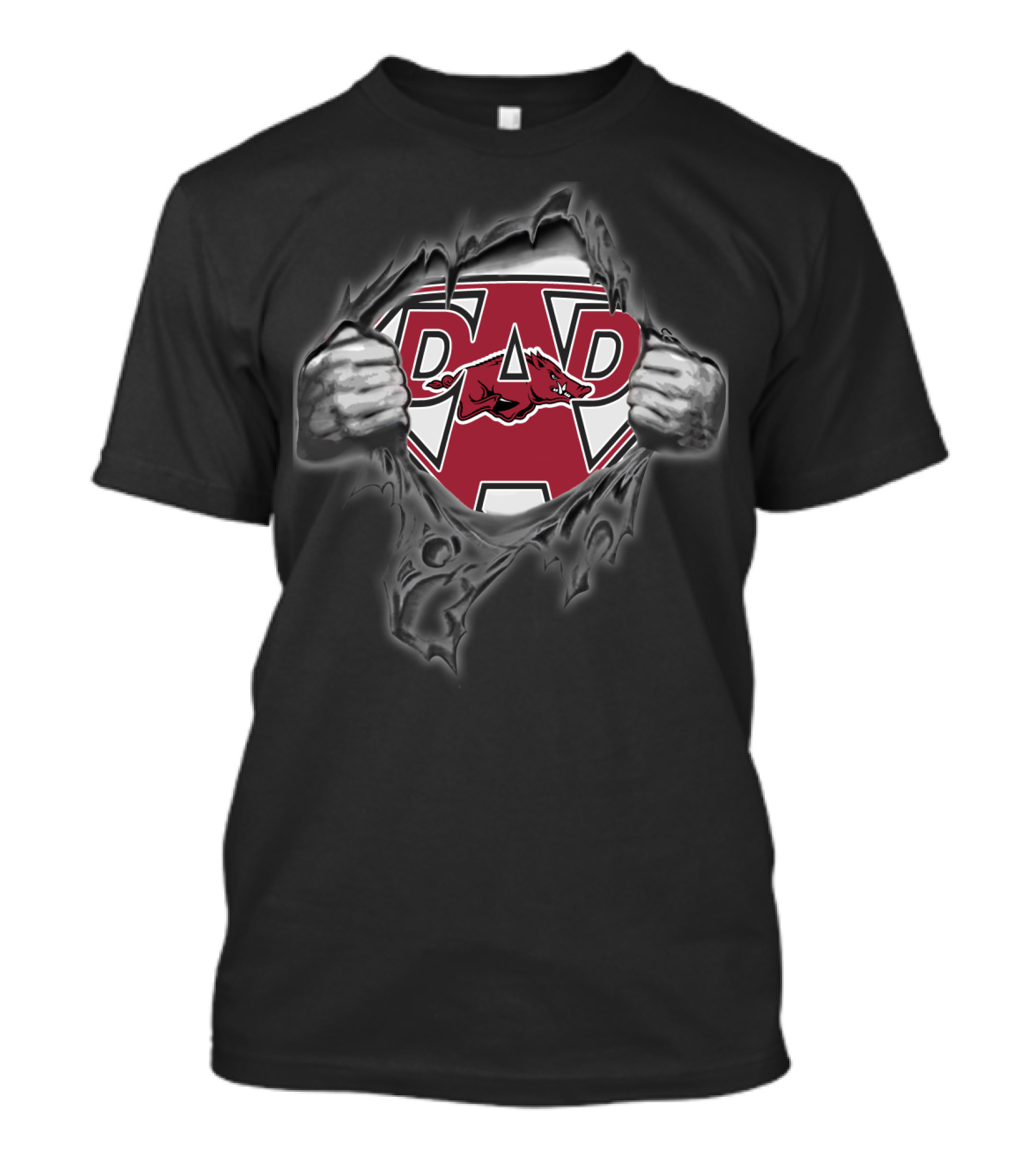 Super Dad Arkansas Razorbacks T-Shirt