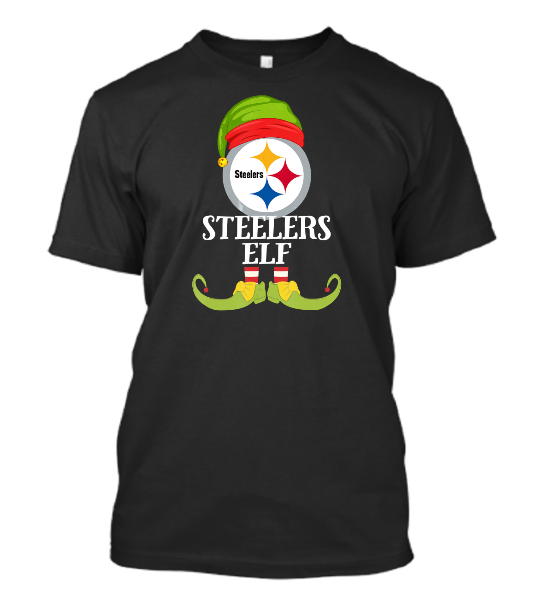 Steelers Elf Funny Pittsburgh Football Team T-Shirt