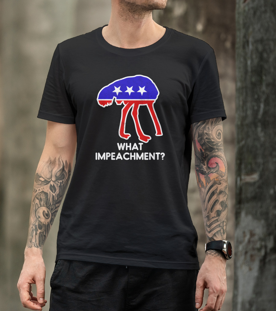 What Impeachment Ostrich Stars Republican T-Shirt