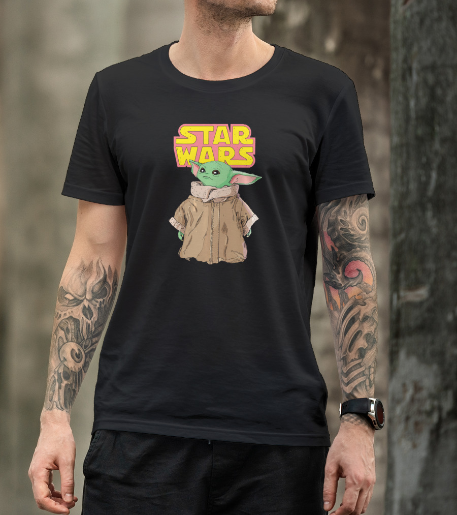 Star Wars The Mandalorian The Child Cute Comic T-Shirt
