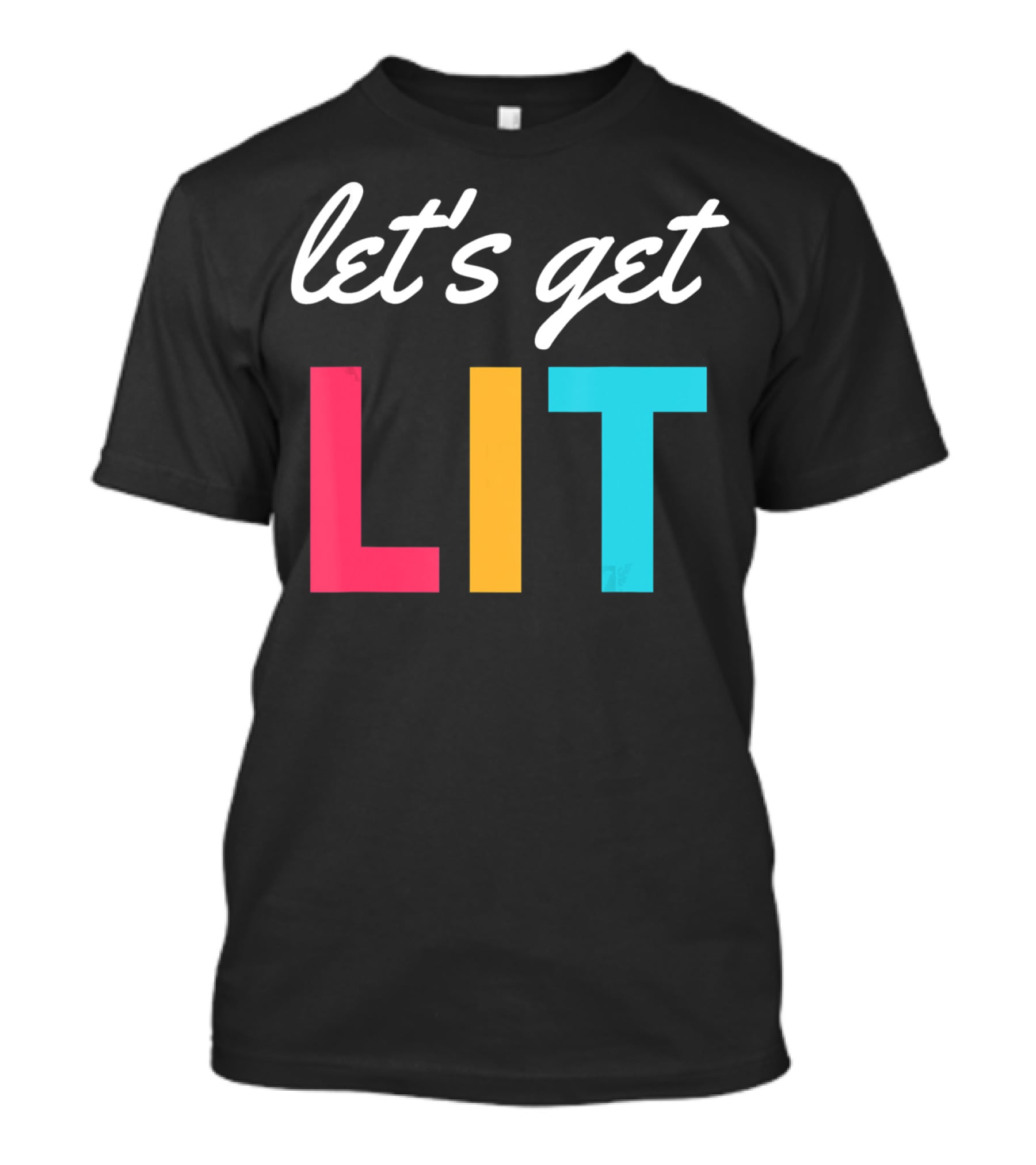 Let's Get Lit Funny Writers Teachers Retro T-Shirt