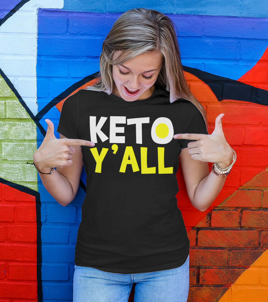 Keto Y'all Ketogenic Diet Bodybuilding T-Shirt