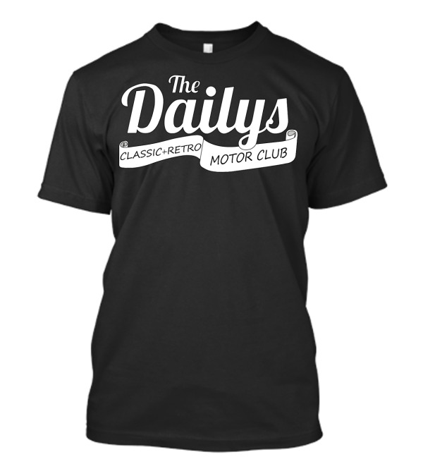 The Dailys Classic Retro Motor Club T-Shirt