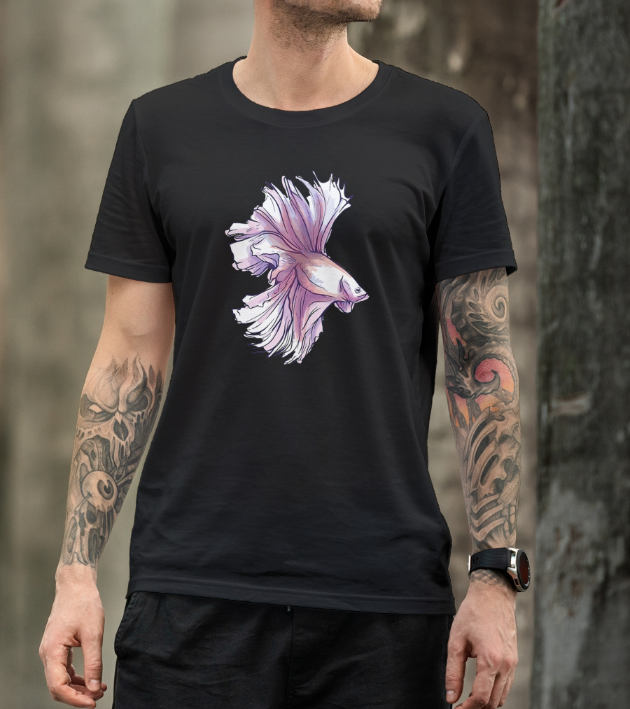 Betta Fish Fighter Aquarium Fighting Fish T-Shirt