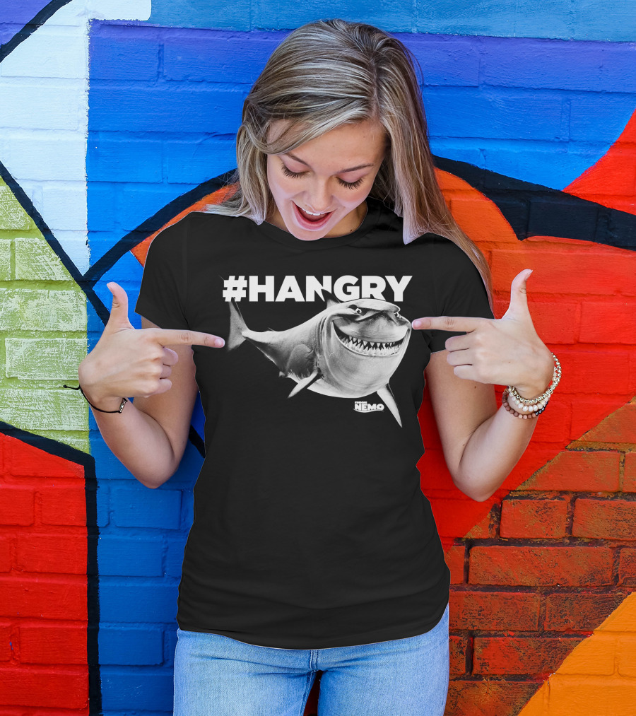 Hangry Bruce Disney Pixar Finding Nemo T-Shirt
