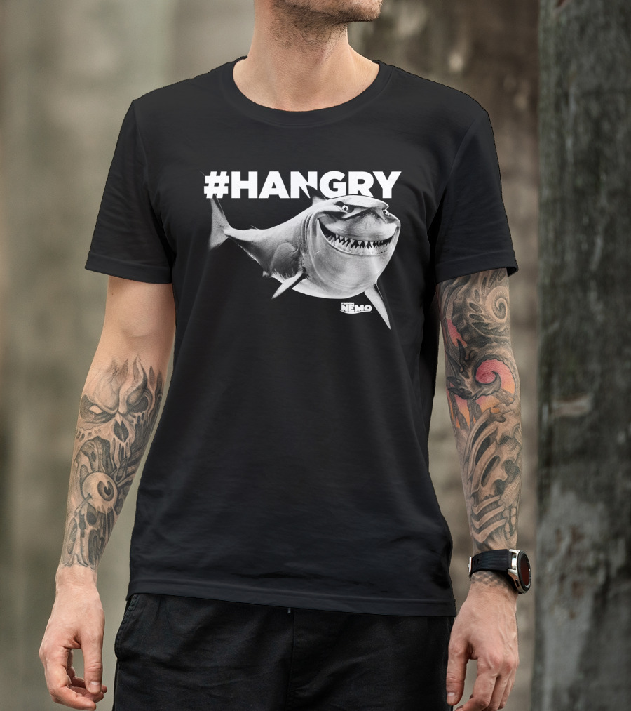 Hangry Bruce Disney Pixar Finding Nemo T-Shirt