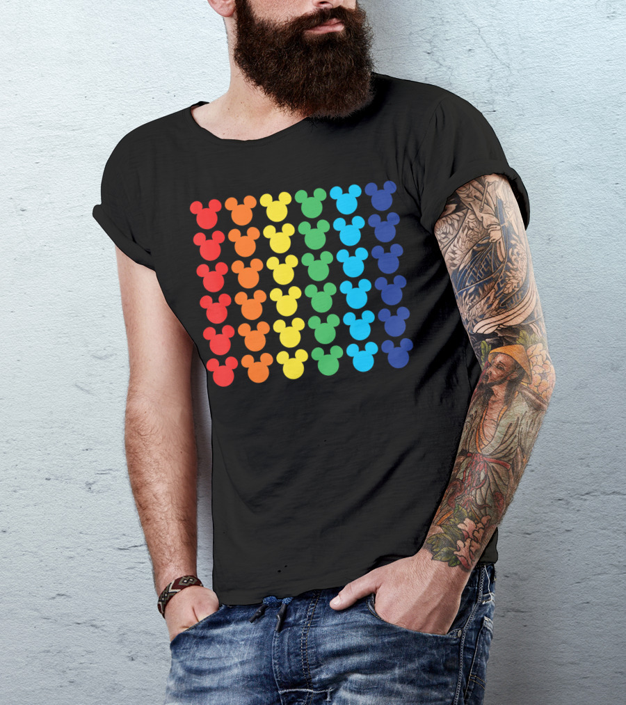 Disney Mickey Mouse Rainbow T-Shirt