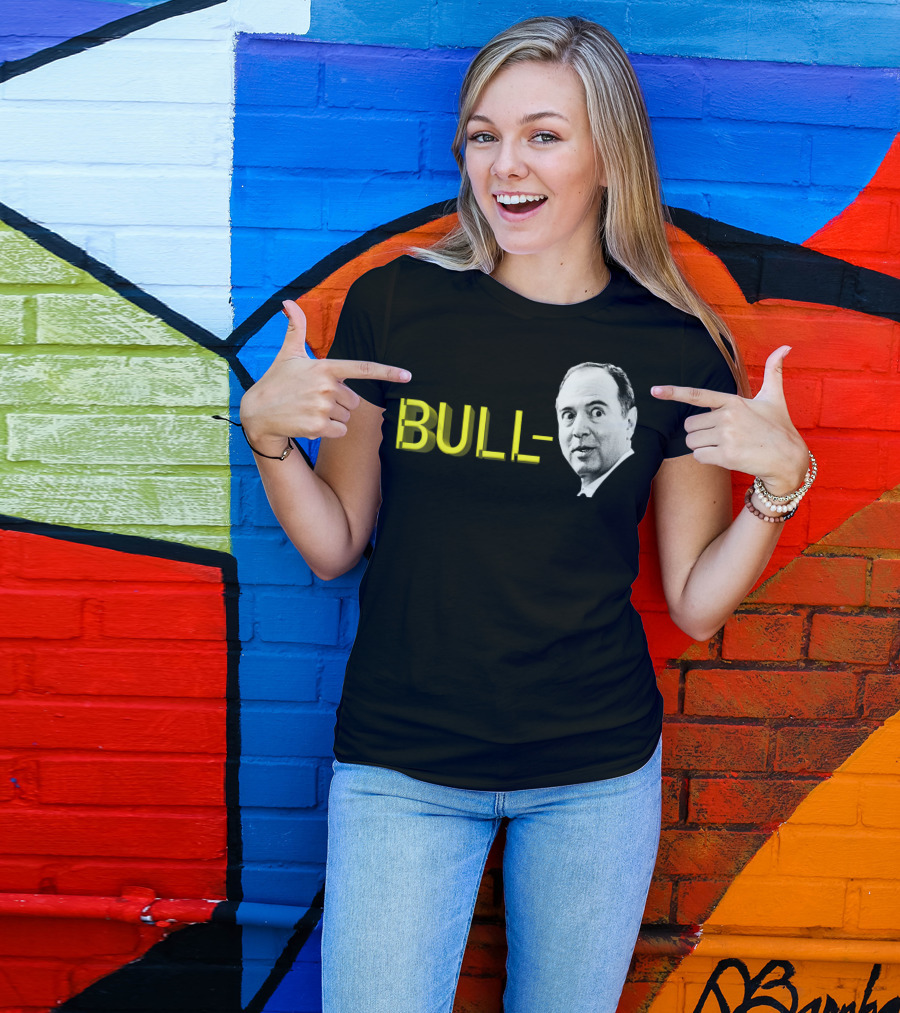Bull Schiff Political Humor T-Shirt