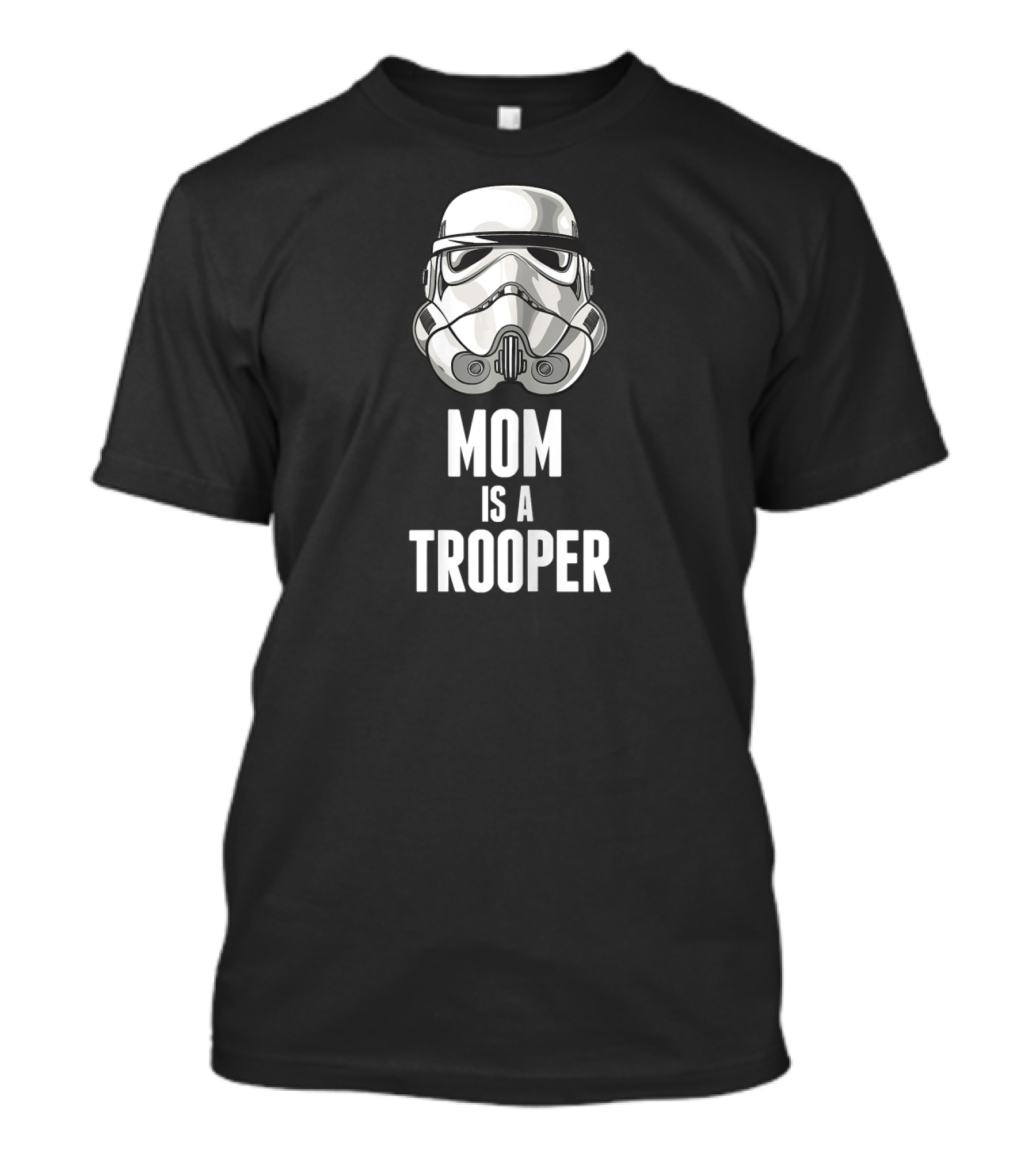 Star Wars Stormtrooper Mom Is A Trooper Iconic Helmet T-Shirt
