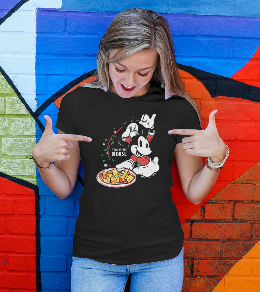Minnie Mouse Chef Minnie Year Of The Mouse Chinese New Year Year Of The Mouse T-Shirt