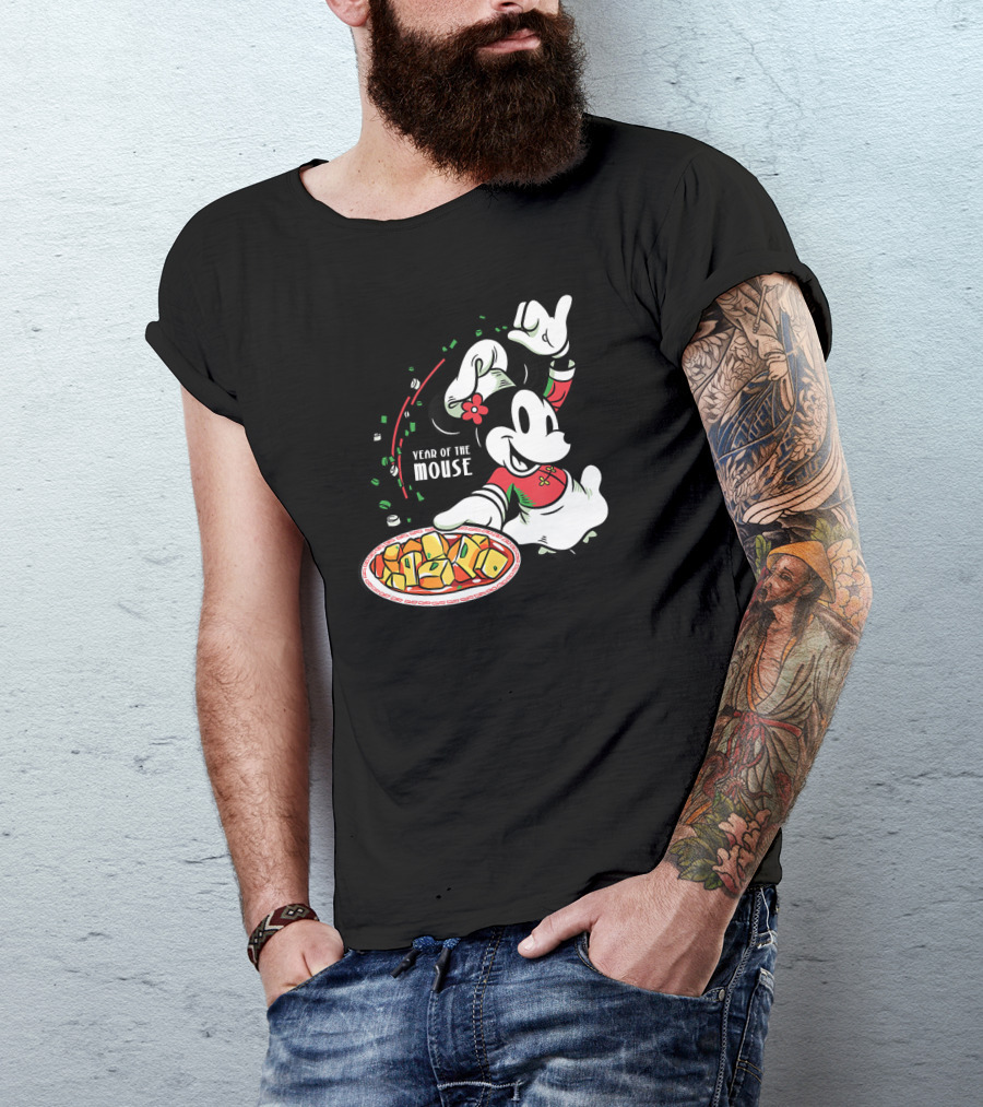 Minnie Mouse Chef Minnie Year Of The Mouse Chinese New Year Year Of The Mouse T-Shirt