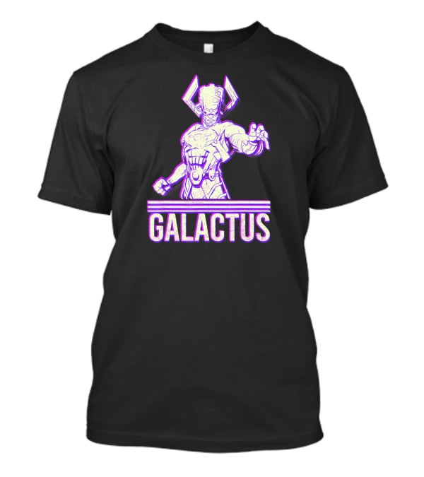 Marvel Galactus 3D Purple Cosmic Entity T-Shirt