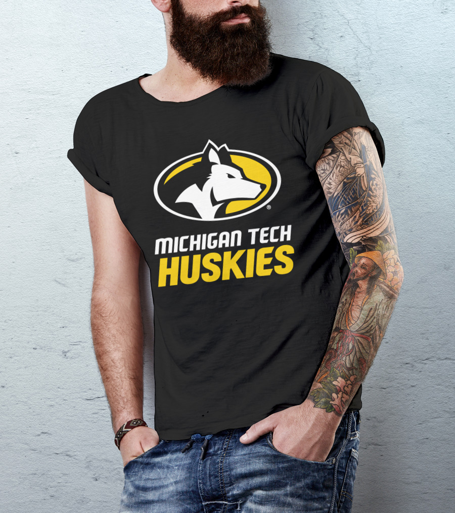 Michigan Tech Huskies NCAA Michigan Technological University T-Shirt