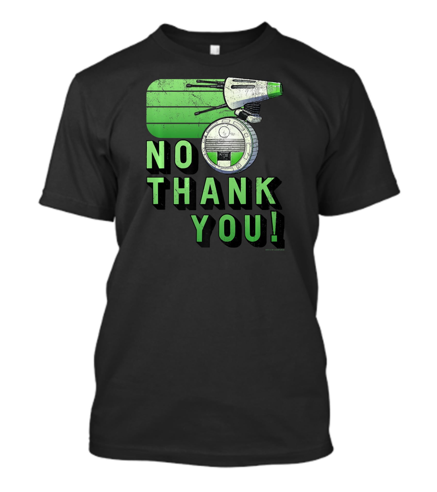 Star Wars The Rise Of Skywalker D O No Thank You Droid T-Shirt