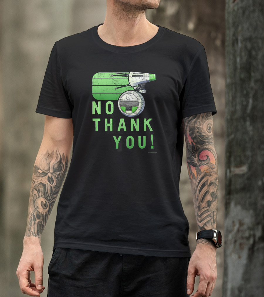 Star Wars The Rise Of Skywalker D O No Thank You Droid T-Shirt