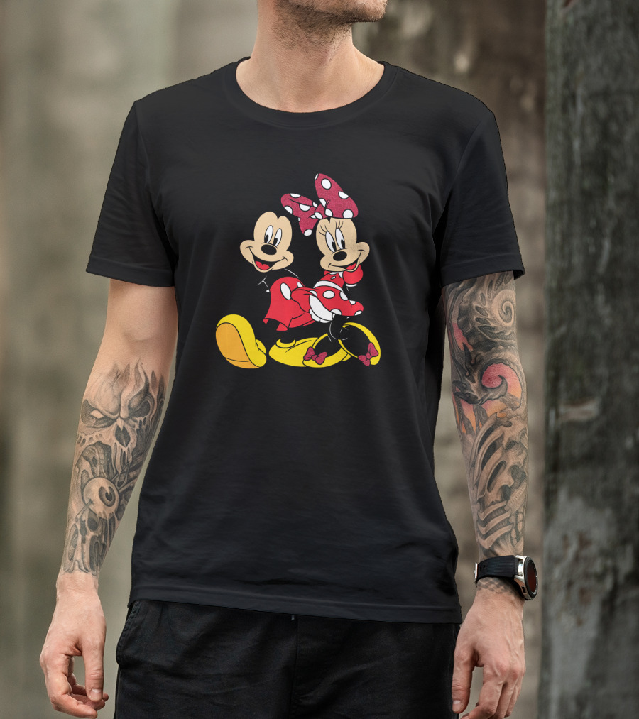 Disney Mickey And Minnie Mouse Classic Pose T-Shirt