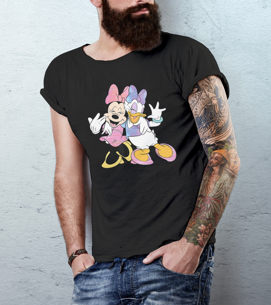 Disney Minnie Mouse And Daisy Duck Pastel Best Friends T-Shirt