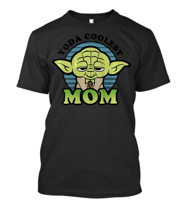 Yoda Coolest Mom Star Wars Cartoon T-Shirt