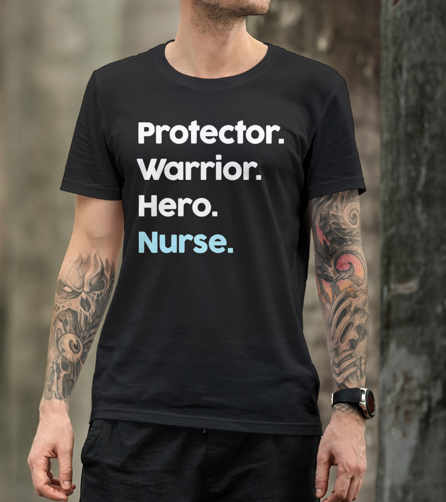 Protector Warrior Hero Nurse Classic Ladies T-Shirt
