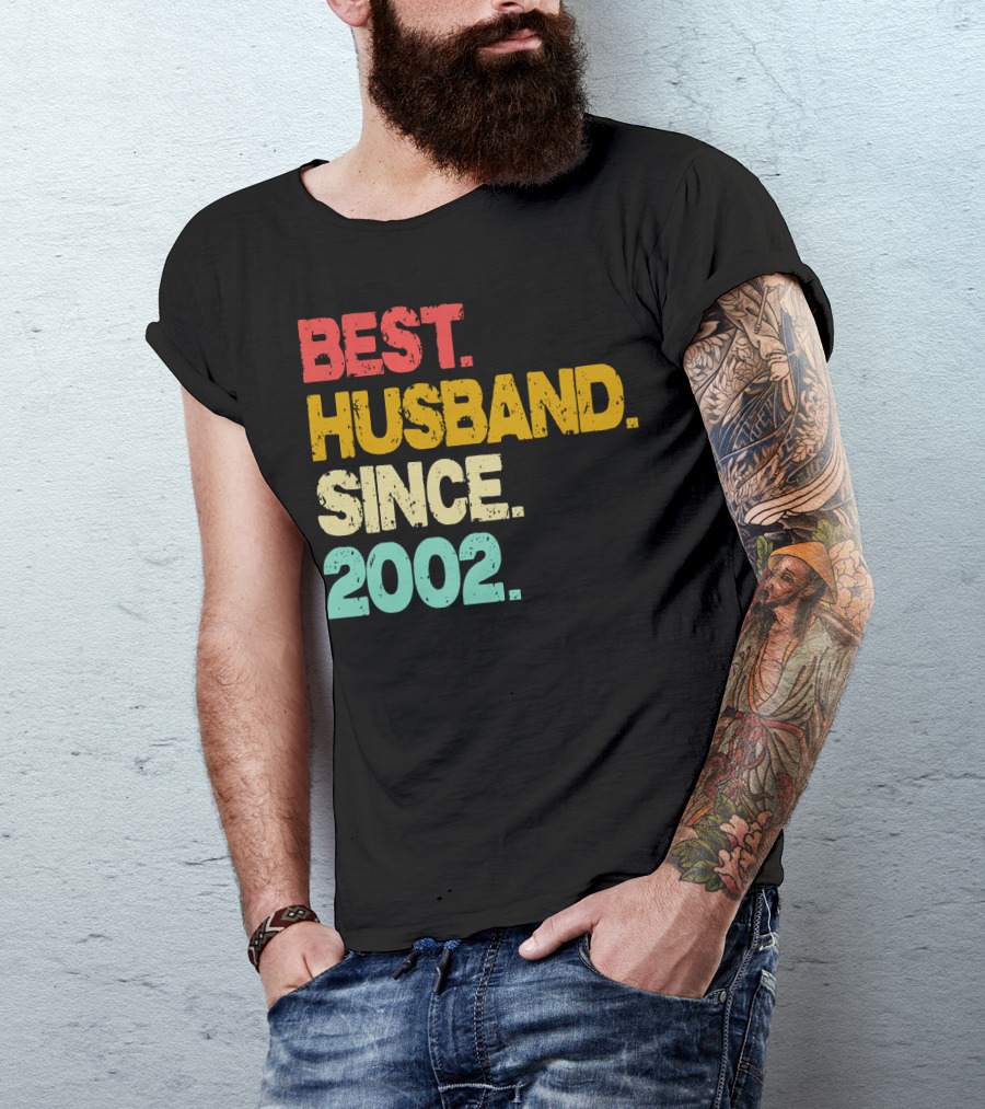 Best Husband Since 2002 T-Shirt