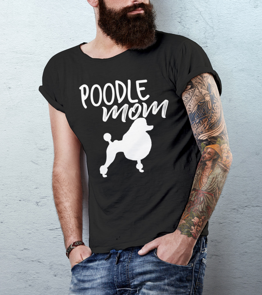 Poodle Mom Silhouette 197 T-Shirt