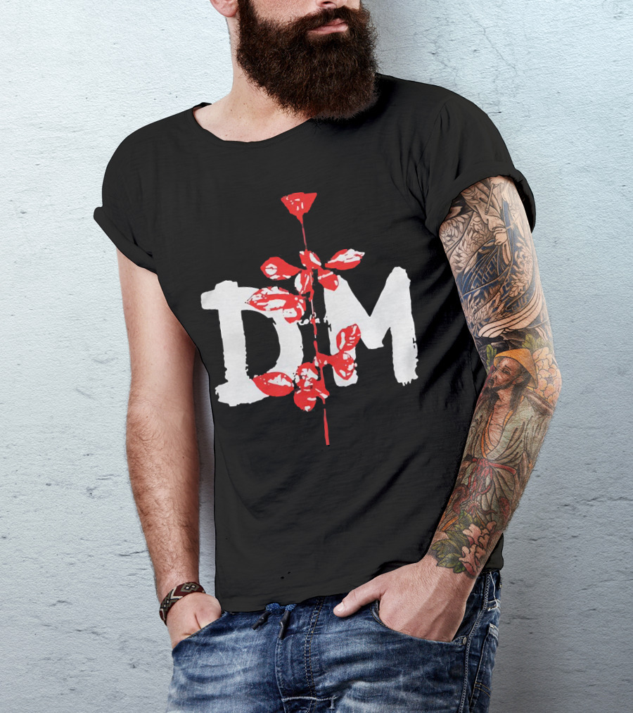 Depeche Mode Red Rose DM T-Shirt