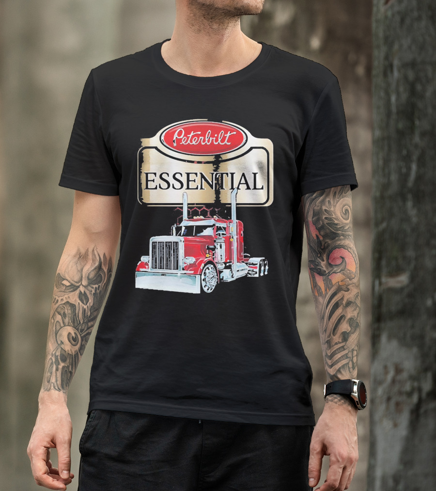 Peterbilt Essential Red Truck T-Shirt