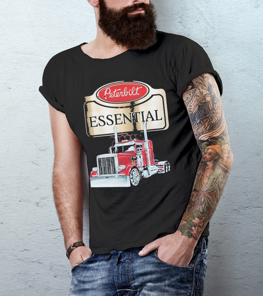 Peterbilt Essential Red Truck T-Shirt